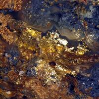 Gold & Brannerite & Uraninite