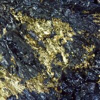 Gold On Uraninite