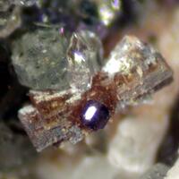 Aeschynite-(Y) & Fluorite