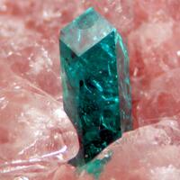 Dioptase & Calcite