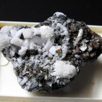 Heulandite-Sr Strontianite & Chalcopyrite