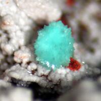 Turquoise Baryte & Perhamite