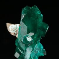 Dioptase With Quartz