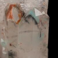 Quartz With Ajoite & Copper Inclusions