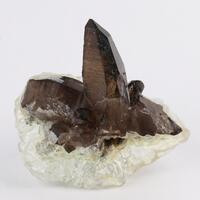 Opal-AN On Smoky Quartz With Cassiterite