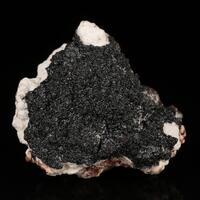 Manganite On Calcite