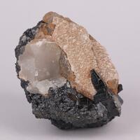 Calcite On Braunite-II