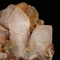 Fluorite On Quartz