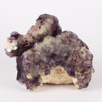 Fluorite On Muscovite On Orthoclase