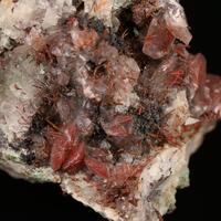 Calcite On Native Copper