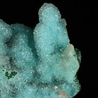 Quartz Over Chrysocolla