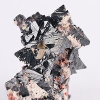 Datolite & Baryte On Hausmannite