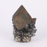 Goethite Psm Siderite On Aquamarine