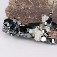 Andradite & Calcite With Hematite