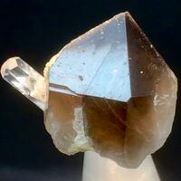 Aquamarine With Smoky Quartz