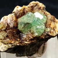 Demantoid With Wollastonite