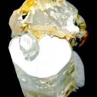 Aquamarine With Quartz