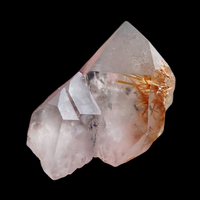 Quartz With Rutile Var Sagenite Inclusions
