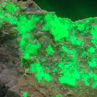 Autunite On Granite