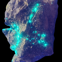 Andersonite On Uraninite