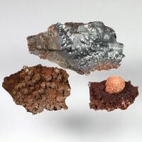 Baryte Hematite & Calcite