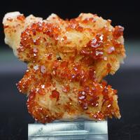 Vanadinite On Baryte
