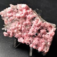 Rhodochrosite With Quartz