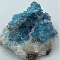 Shattuckite With Quartz & Calcite