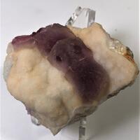 Fluorite With Chalcedony