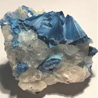 Shattuckite With Calcite