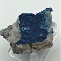 Shattuckite With Chrysocolla & Calcite