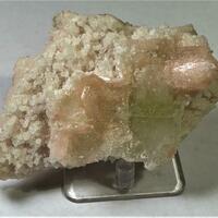Apophyllite & Stilbite On Chalcedony