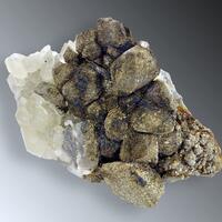 Pyrite On Calcite