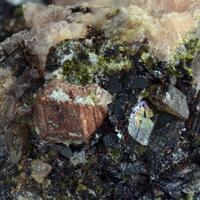 Palenzonaite & Copper