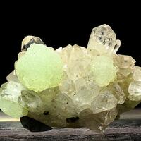 Prehnite & Quartz