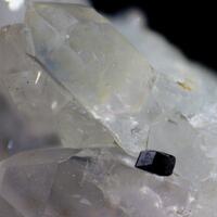 Babingtonite On Quartz