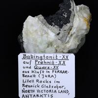 Babingtonite & Prehnite