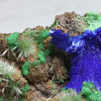 Olivenite Conichalcite & Azurite