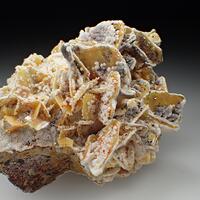 Wulfenite & Calcite & Vanadinite