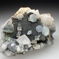 Prehnite Julgoldite & Calcite