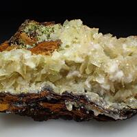 Wulfenite Mimetite & Calcite