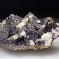 Fluorite & Calcite & Chalcopyrite