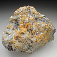 Wulfenite & Baryte