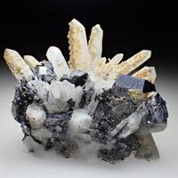 Galena & Quartz & Sphalerite