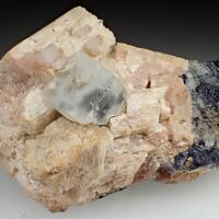 Phenakite & Fluorite & Orthoclase