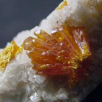 Orpiment On Dolomite