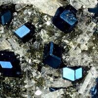 Andradite Var Melanite & Afghanite