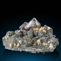 Smoky Quartz Calcite Dolomite Pyrite & Sphalerite