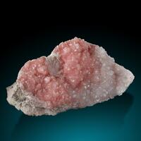 Rhodochrosite & Quartz