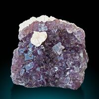 Fluorite Chalcopyrite & Dolomite